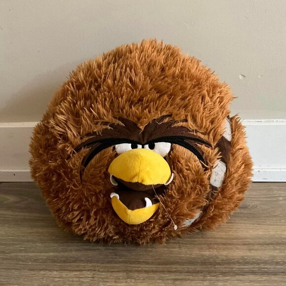Angry Birds Chewbacca Bird Pillow Toy Stuffed Animal - Picture 1 of 4